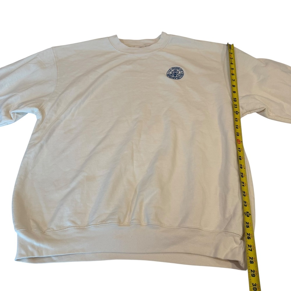Bayside US House of Representatives Sweatshirt Mens 2XL Ivory USA Embroidered - Picture 5 of 6